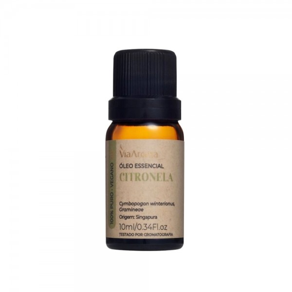 Óleo Essencial Citronela Via Aroma - 10ml