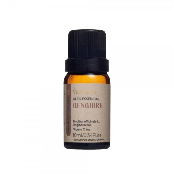 Óleo Essencial Gengibre Via Aroma - 10ml