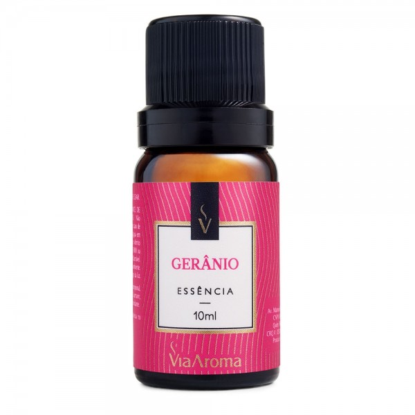 ESSENCIA VIA AROMA 10ML CLASSICA GERANIO
