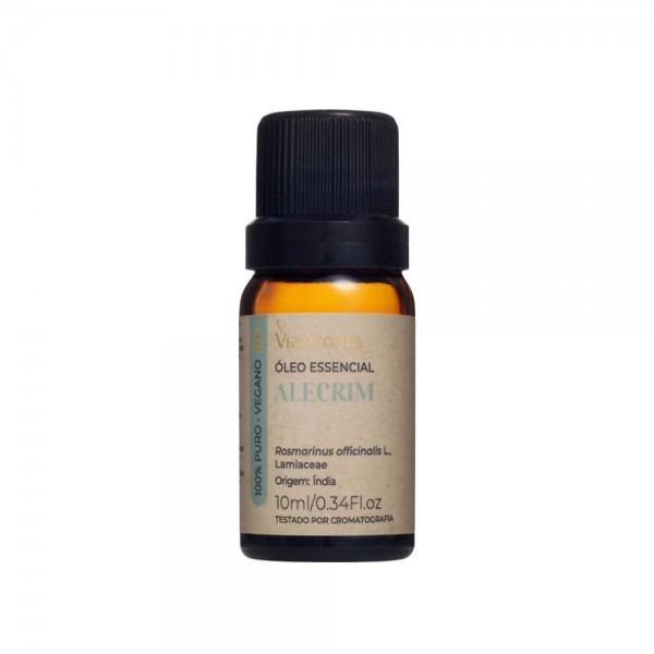 Óleo Essencial Alecrim Via Aroma - 10ml
