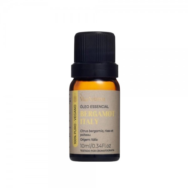 Óleo Essencial Bergamot Italy Via Aroma - 10ml