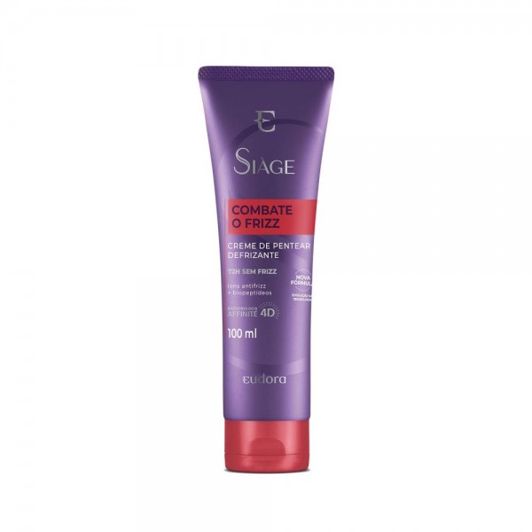 Creme de Pentear Defrizante Siàge Combate o Frizz 100ml