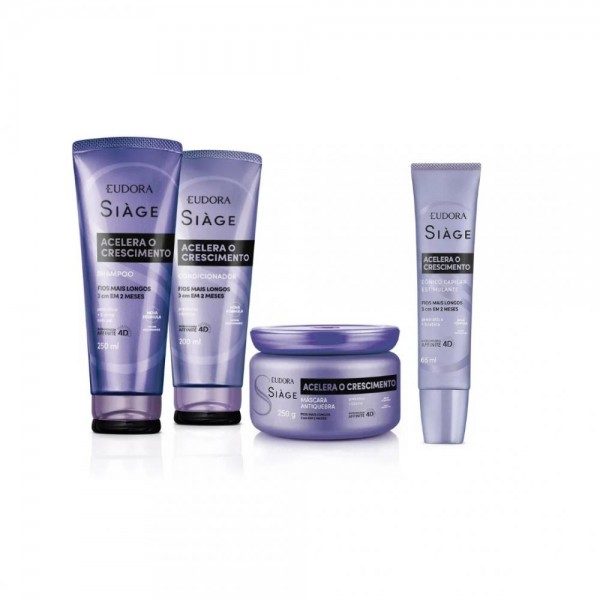 Kit Completo Acelera o Crescimento Siàge Eudora 4 produto