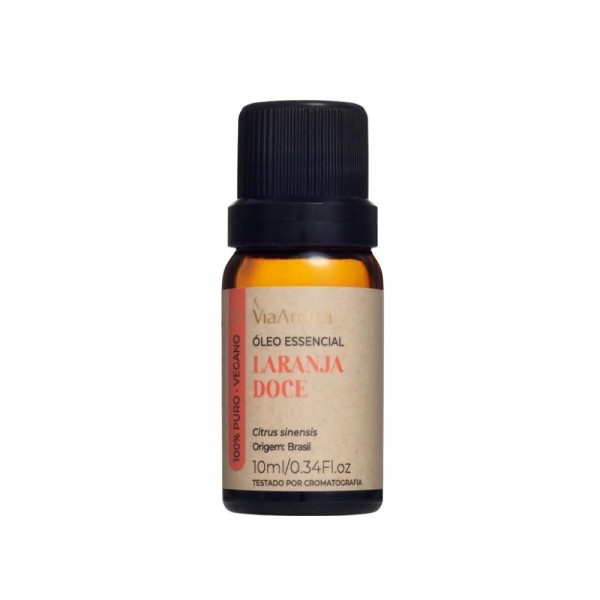 Óleo Essencial Laranja Doce Via Aroma - 10ml