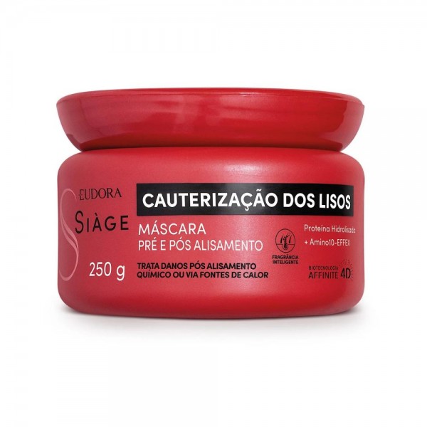Máscara Capilar Siàge Cauterização dos Lisos 250g