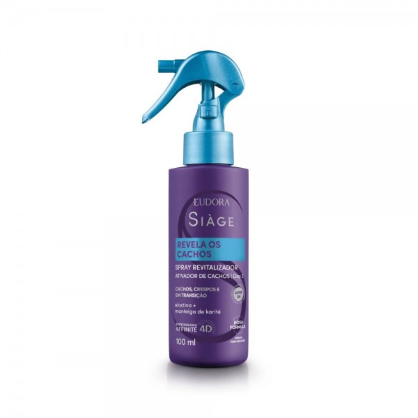 Spray Capilar Revitalizador Siàge Revela Os Cachos 100ml