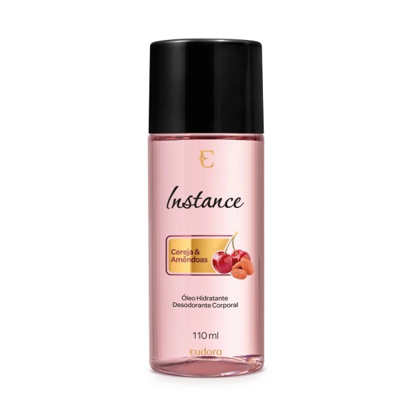 Óleo Hidratante Desodorante Corporal Instance Cereja e Amêndoas 110ml