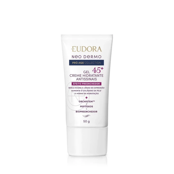 Gel Creme Hidratante Facial Antissinais 45+ Neo Dermo Pró Age Collection 50g