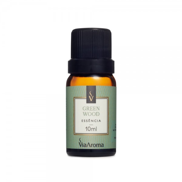 ESSENCIA VIA AROMA 10ML CLASSICA GREEN WOOD