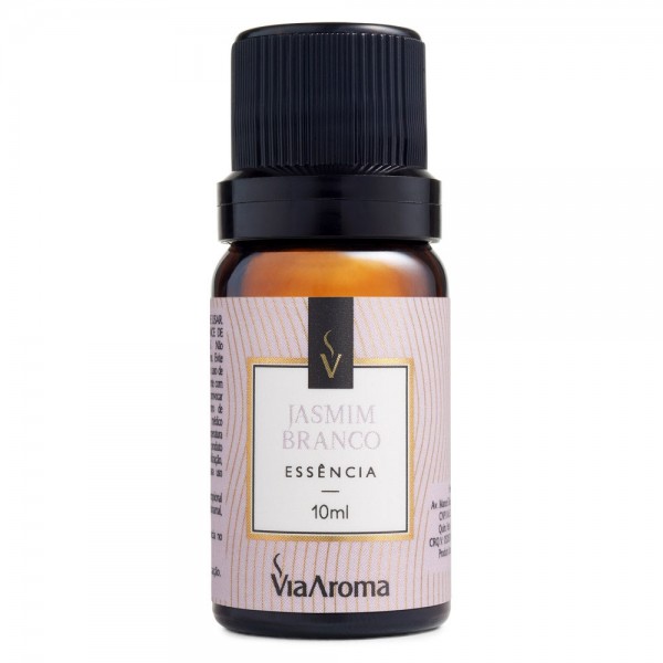 ESSENCIA VIA AROMA 10ML CLASSICA JASMIM BRANCO