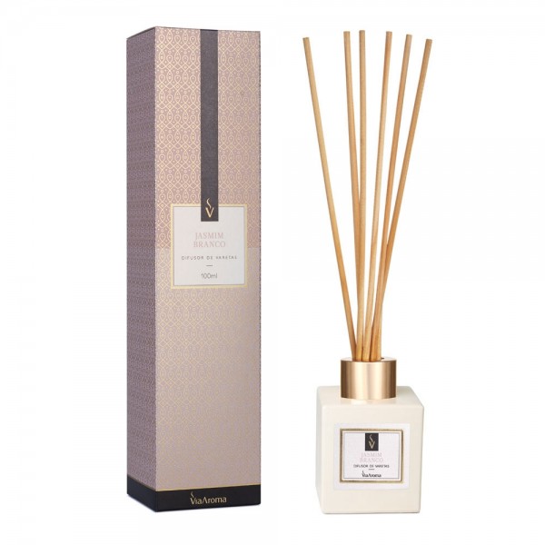 DIF. DE VARETAS 100ML CLASSICA JASMIM BRANCO