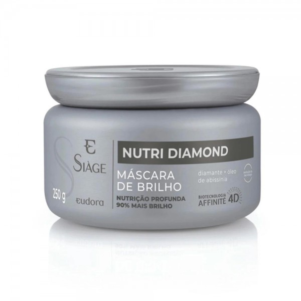 Máscara Capilar de Brilho Siàge Nutri Diamond 250g