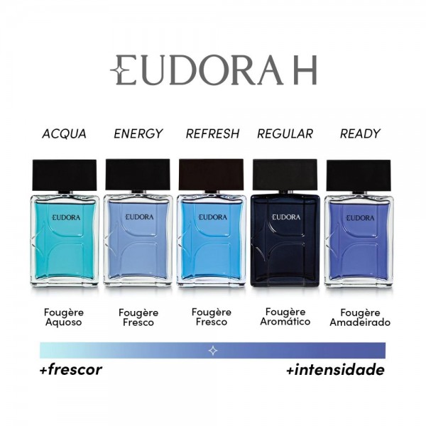 Eudora H Ready Desodorante Colônia 100ml