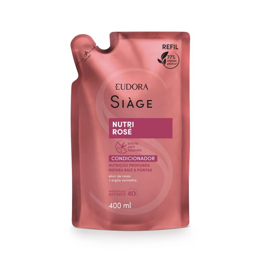 Refil Condicionador Siàge Nutri Rosé 400ml