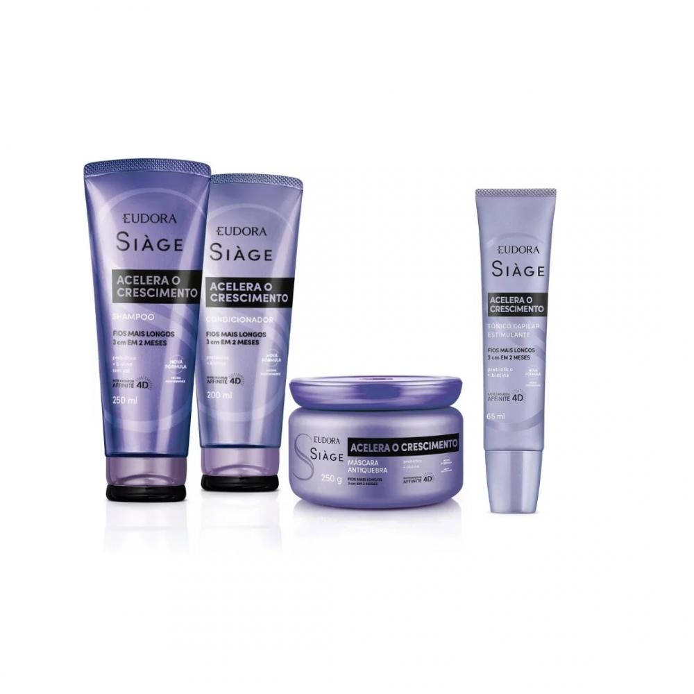 Kit Completo Acelera o Crescimento Siàge Eudora 4 produto