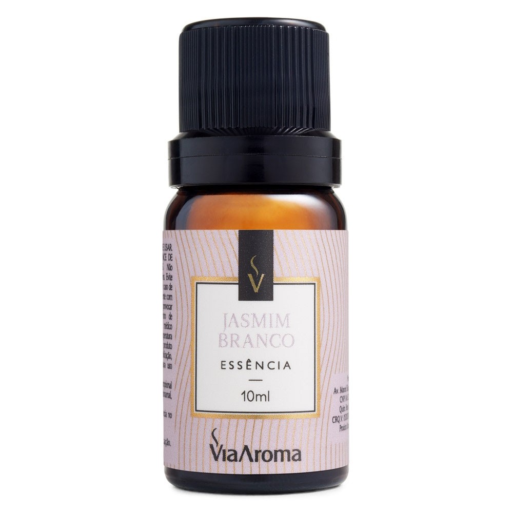 ESSENCIA VIA AROMA 10ML CLASSICA JASMIM BRANCO