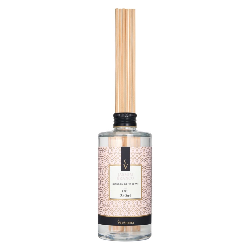REFIL 250ML DIF. DE VARETAS CLASSICA JASMIM BRANCO