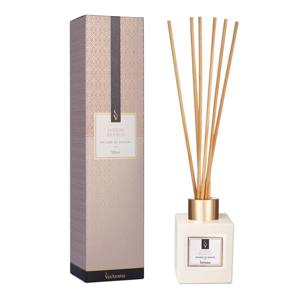 DIF. DE VARETAS 100ML CLASSICA JASMIM BRANCO