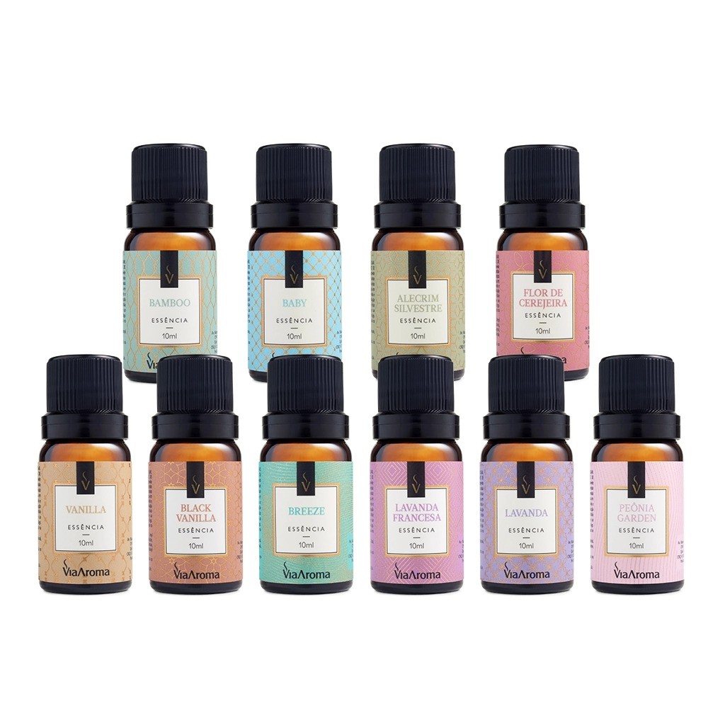 KIT 10 ESSENCIAS SORTIDAS 