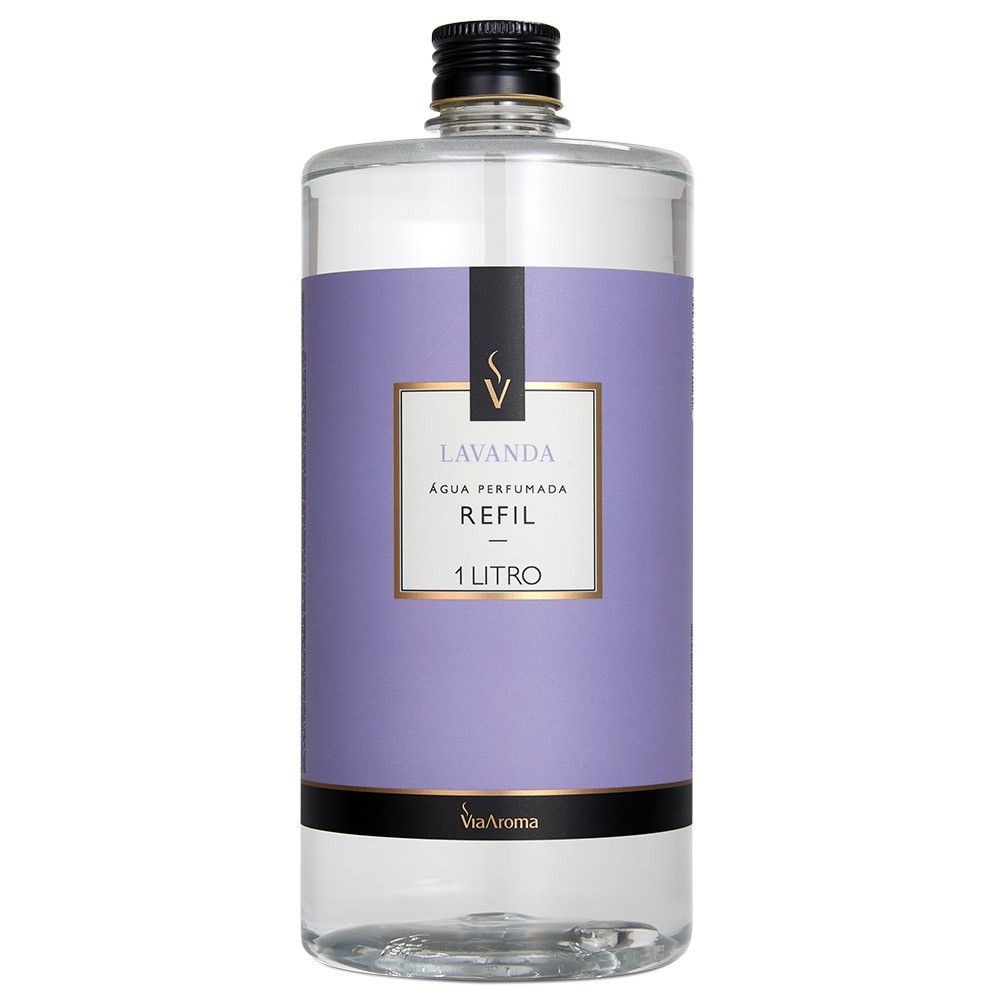 REFIL VIA AROMA 1LT AGUA PERF. CLASSICA LAVANDA
