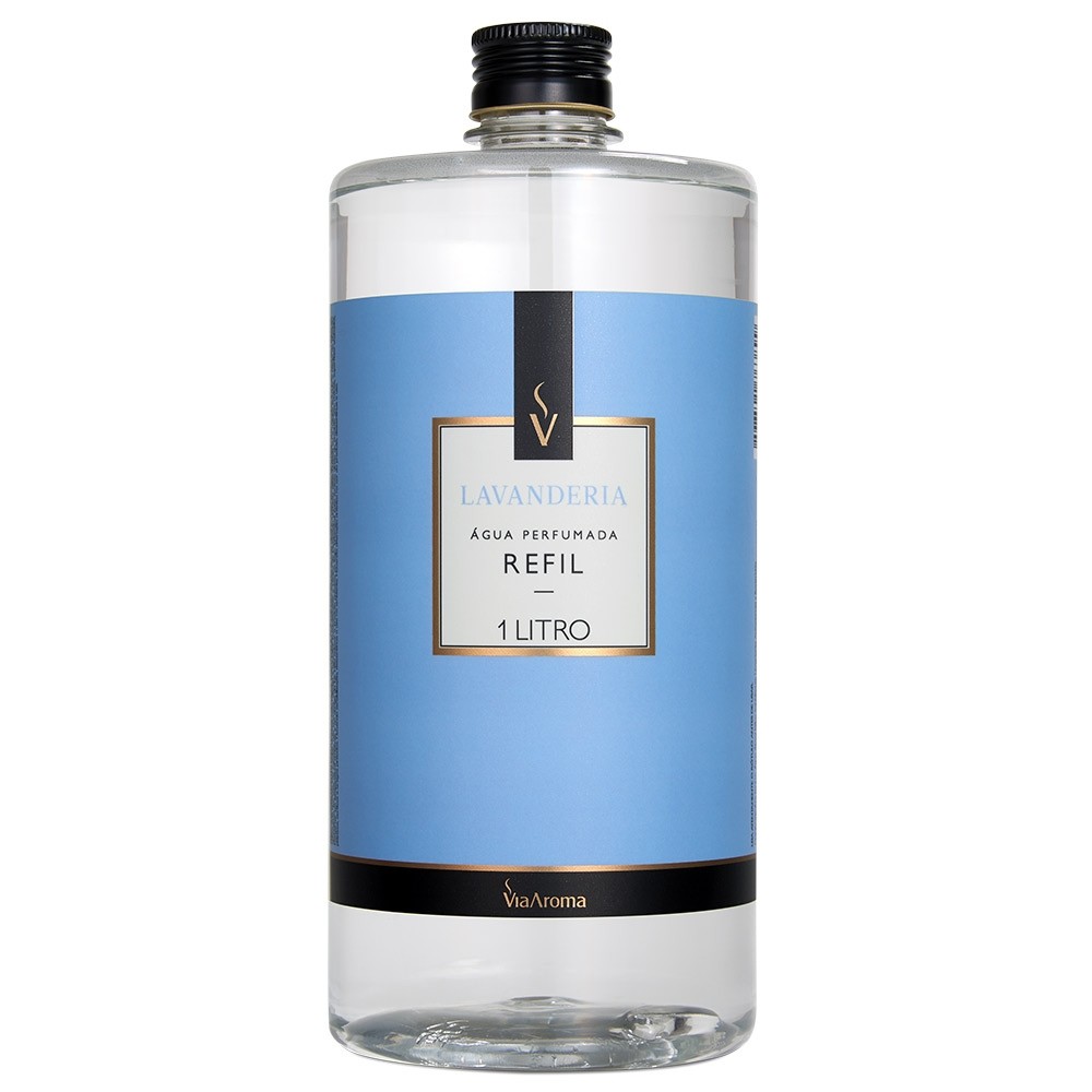 REFIL VIA AROMA 1LT AGUA PERF. CLASSICA LAVANDERIA