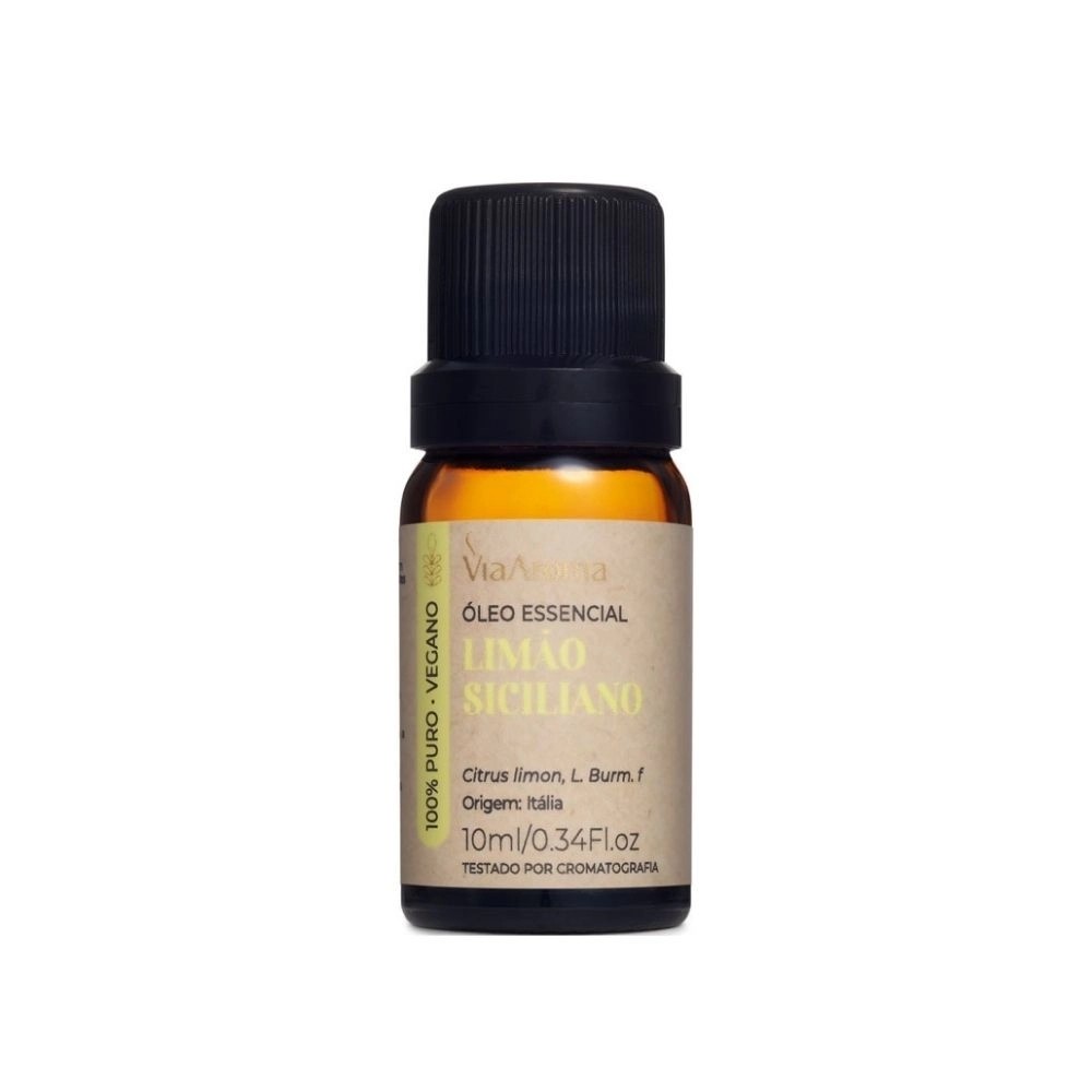 Óleo Essencial Limão Siciliano Via Aroma - 10ml