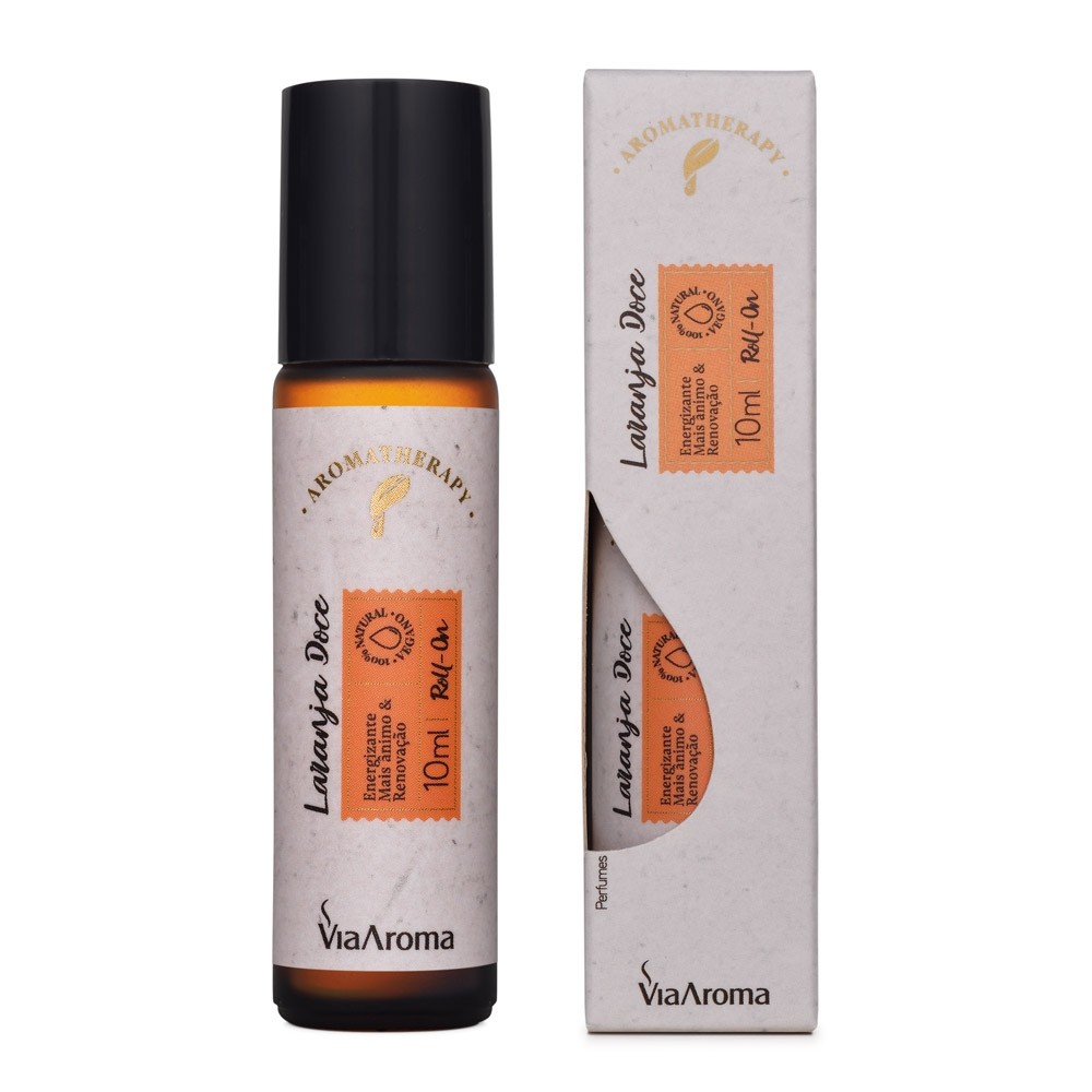ROLL-ON OLEO ESSENCIAL 10ML LARANJA DOCE