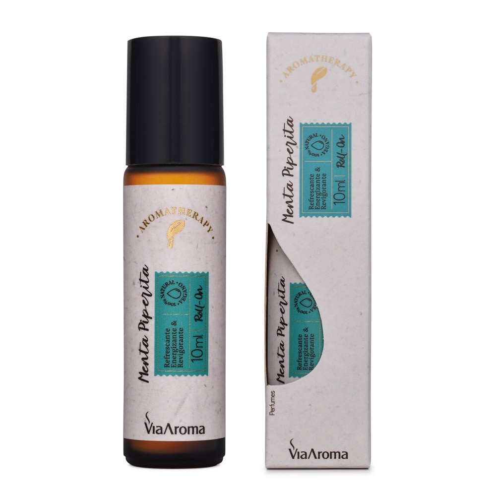ROLL-ON OLEO ESSENCIAL 10ML MENTA PIPERITA