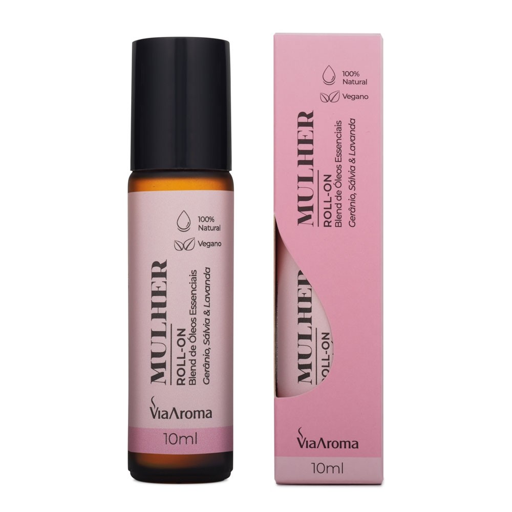 ROLL-ON OLEO ESSENCIAL 10ML MULHER