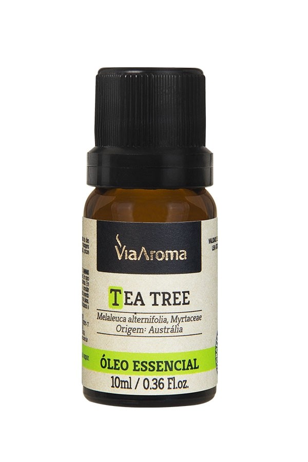 Óleo Essencial Tea Tree (Melaleuca) Via Aroma - 10ml