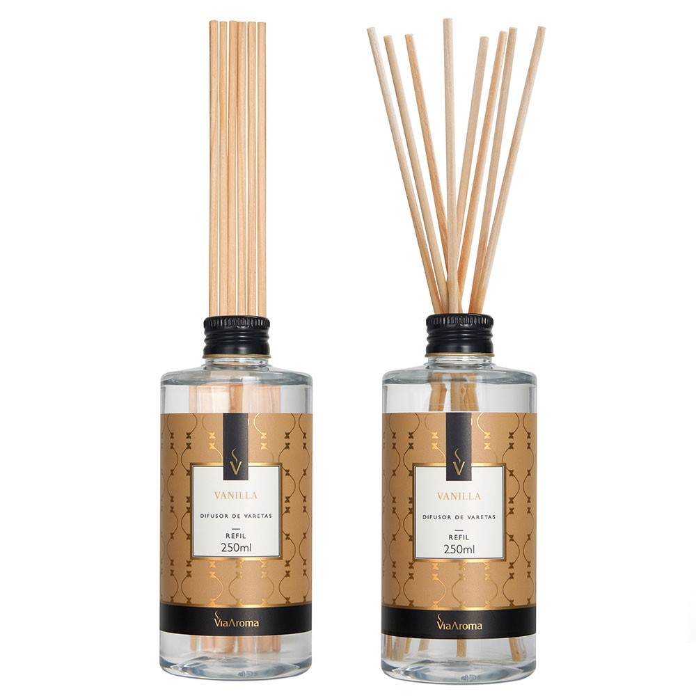 REFIL 250ML DIF. DE VARETAS CLASSICA VANILLA